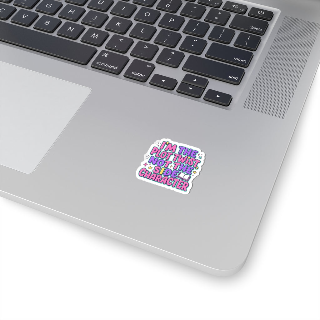 I’m the Plot Twist Sticker | Gen Z Sassy, Coquette Typography
