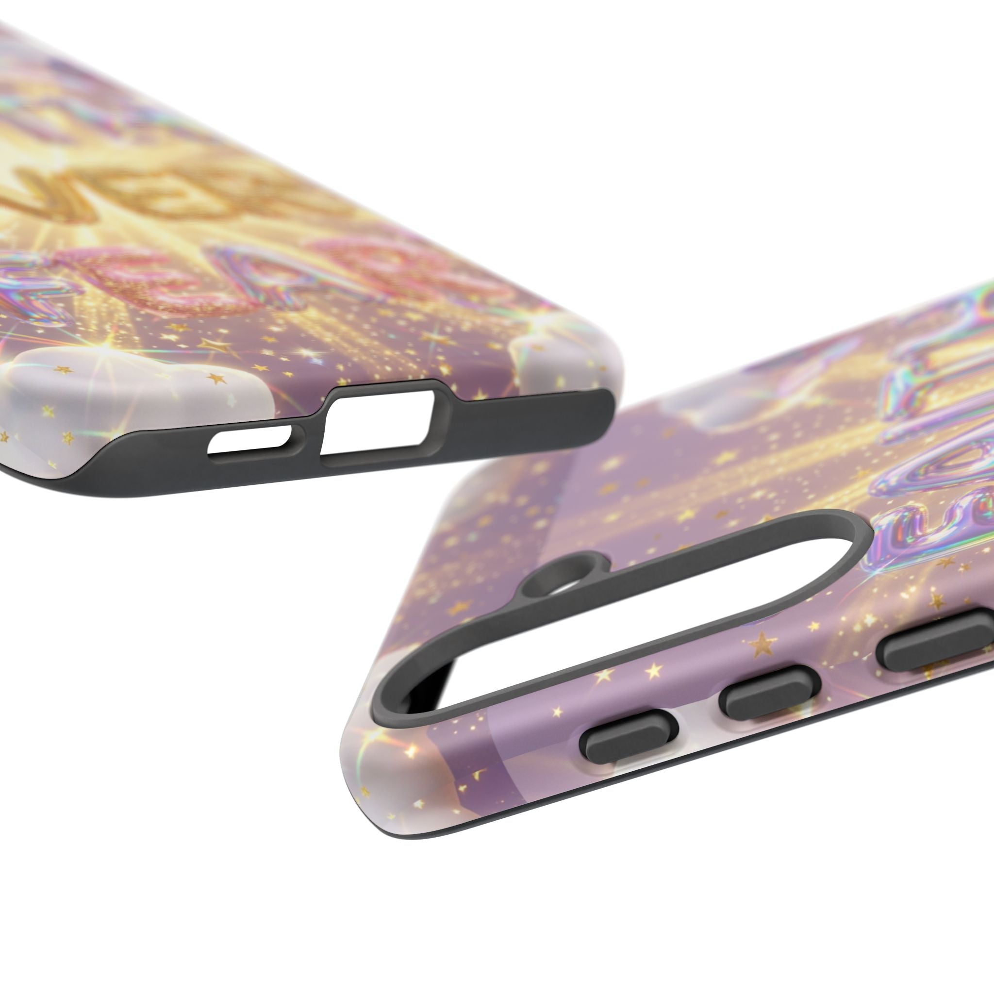 Faith Over Fear Glitter Phone Case — Inspirational Protective iPhone Cover
