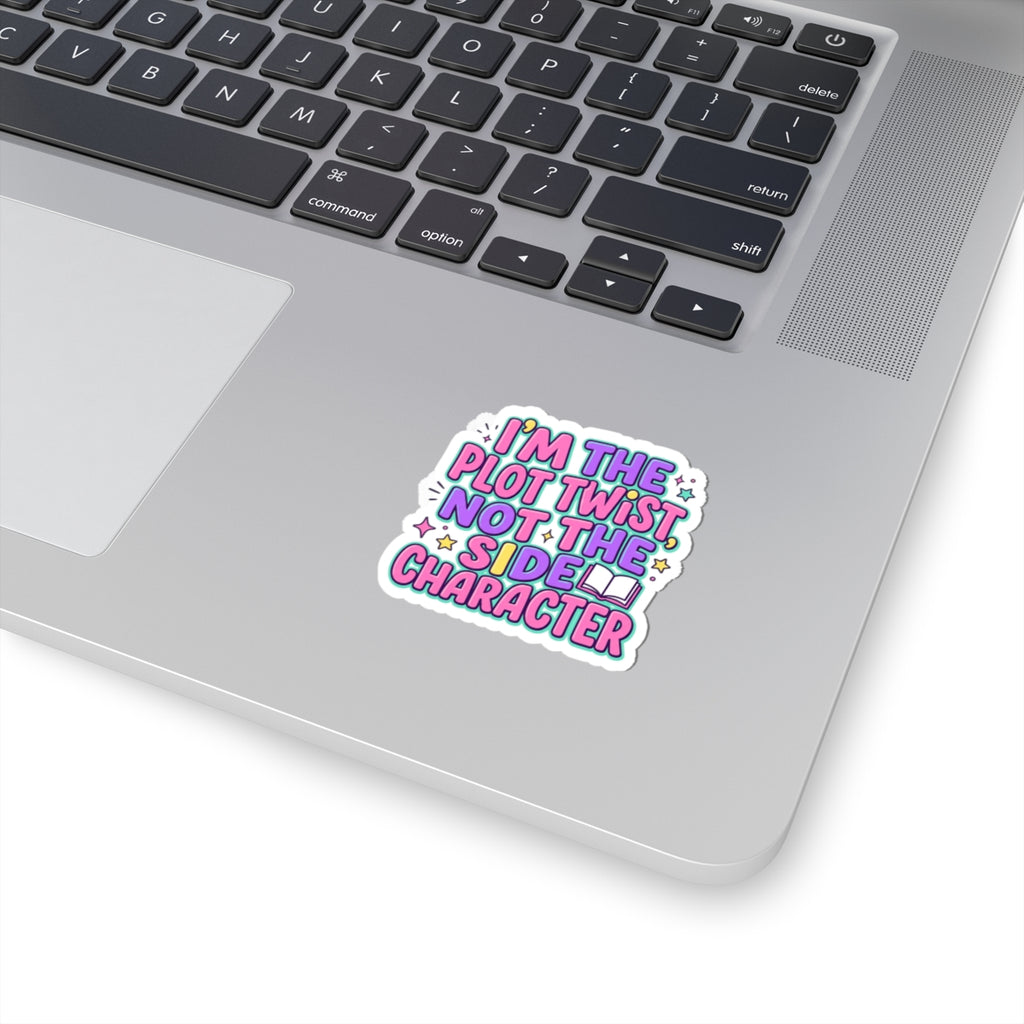 I’m the Plot Twist Sticker | Gen Z Sassy, Coquette Typography