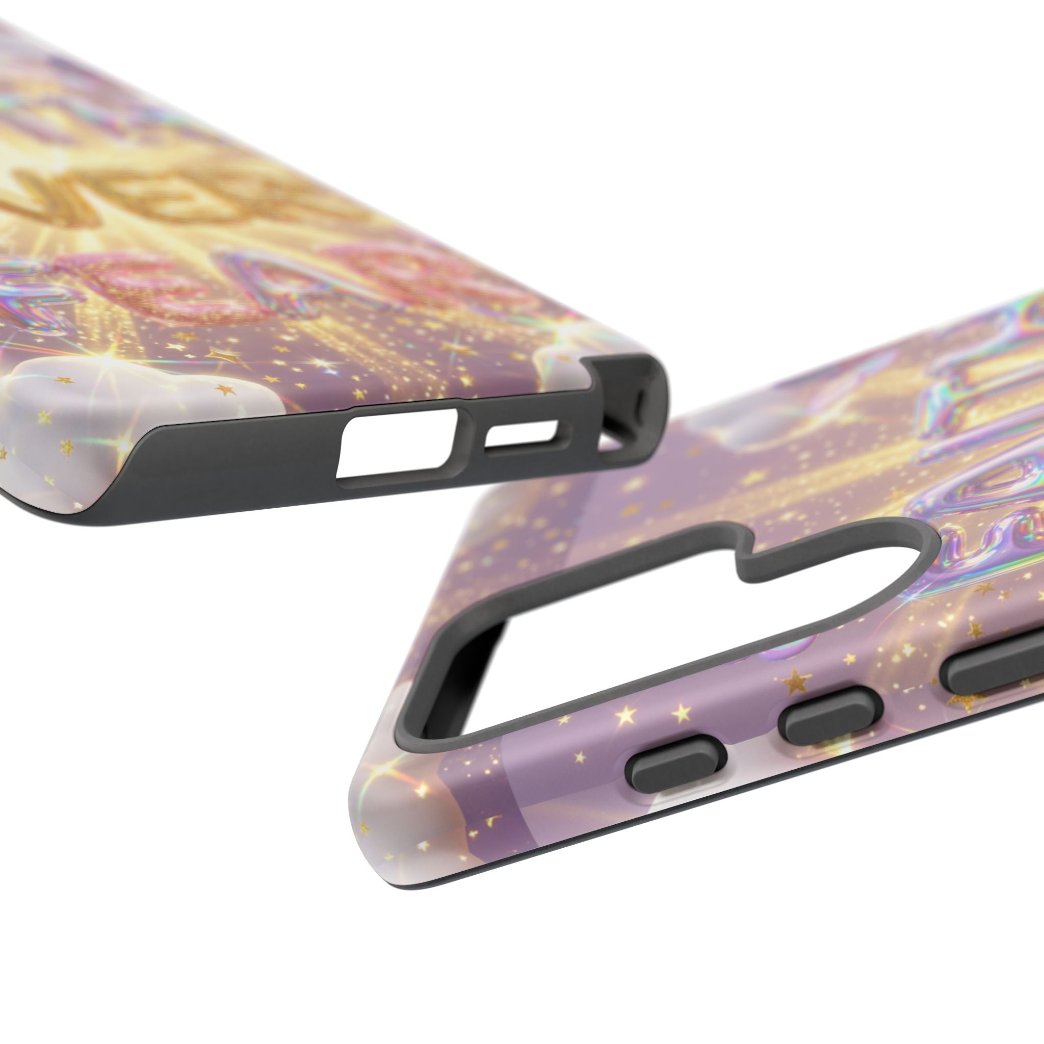 Faith Over Fear Glitter Phone Case — Inspirational Protective iPhone Cover