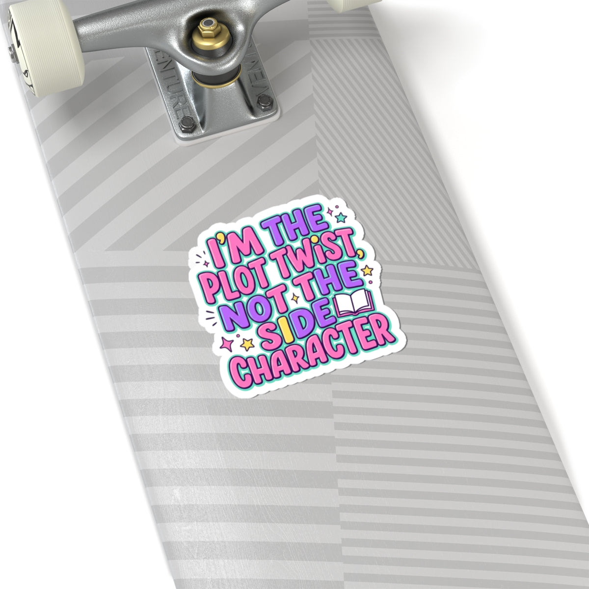 I’m the Plot Twist Sticker | Gen Z Sassy, Coquette Typography