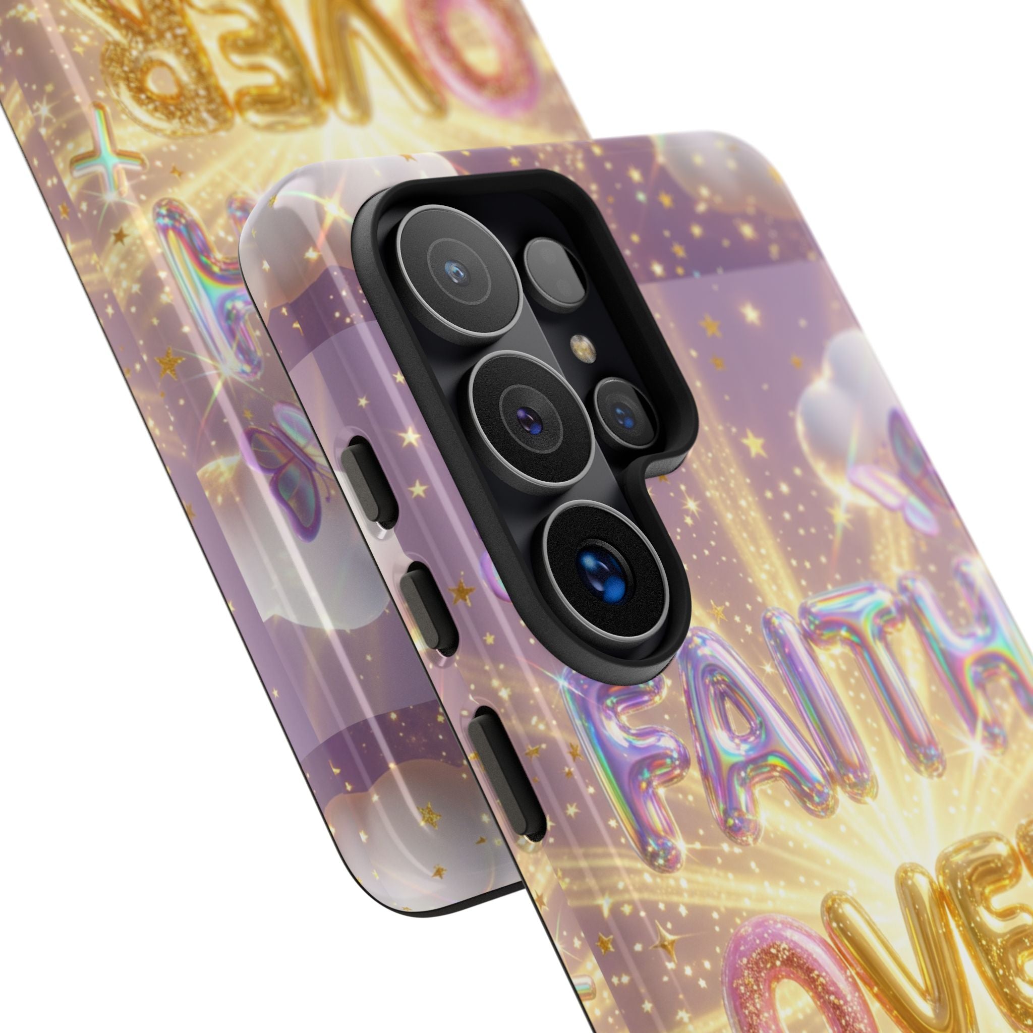 Faith Over Fear Glitter Phone Case — Inspirational Protective iPhone Cover